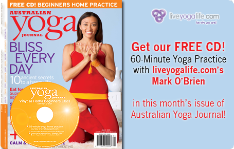 Australian Yoga Journal - Free CD in June 2011 edition