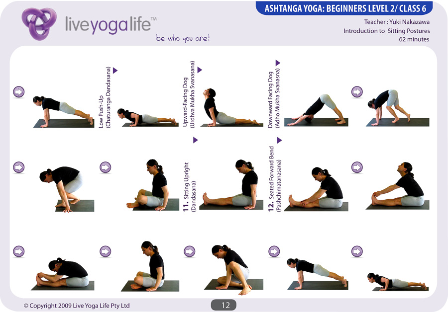 Ashtanga Yoga Sequence 1 | Kayaworkout.co