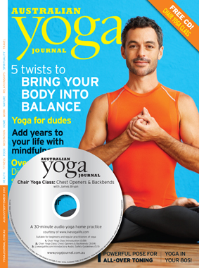 Australian Yoga Journal - Chair Yoga with James Bryan