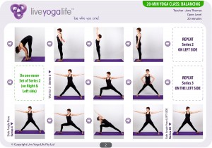 20-Minute Yoga (Day) – Class 4: Balancing