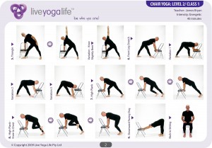Yoga with a Chair Level 2 – Class 1