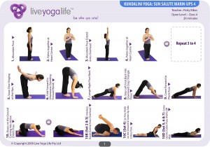 Sun Salutations Warm-ups Class 4